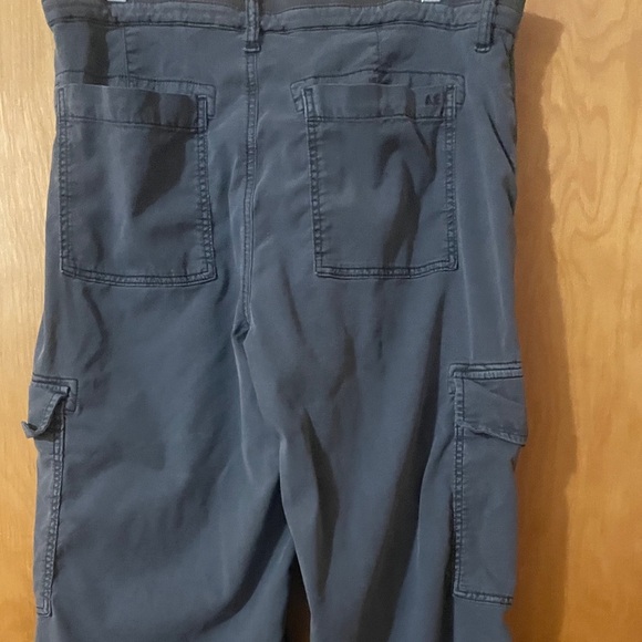 American Eagle (Size 12) Utilitarian Streetwear Grunge Khaki Cargo Pants - Picture 12 of 15